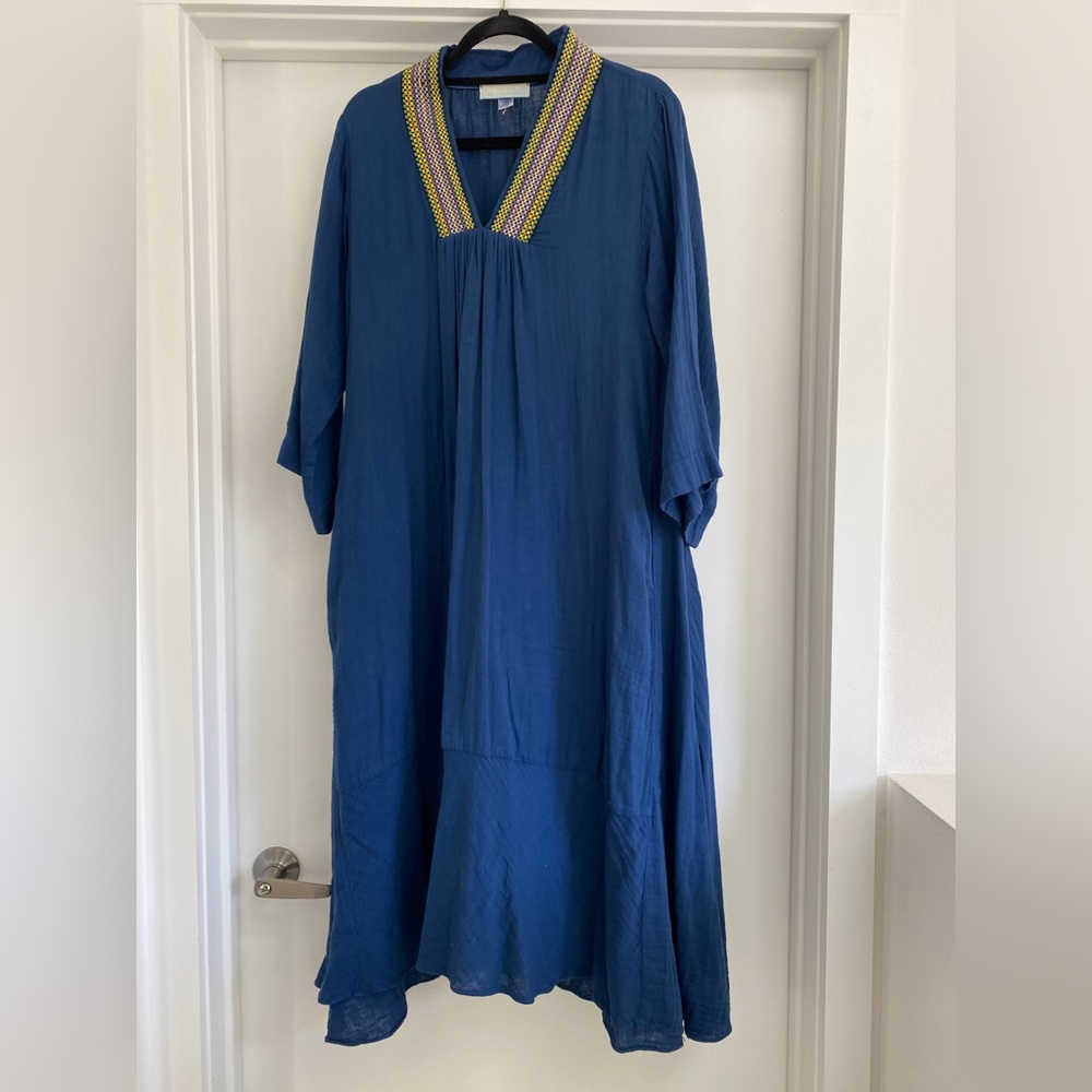 Woo cotton dress/coverup. Size small.